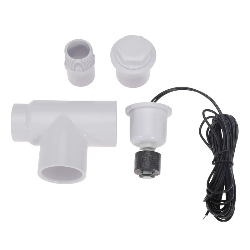 Seweder SS1 Float Switch Condensate Overflow Switch with 3/4 Inch Adaptor and 6FT Wire for HVAC Drain Pan Condensate for condensate Overflow Detection - Image 1